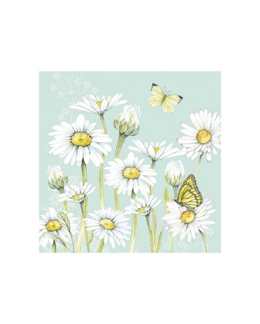 Napkin 33 Daisy Green Fsc Mix