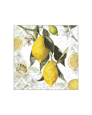 Napkin 33 Lemon Fsc Mix