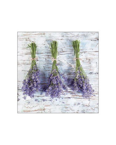 Napkin 33 Lavender Bouquets Fsc Mix