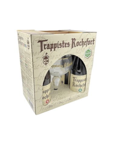 Estuche Rochefort 4x33cl 1 copa