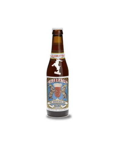 Ayinger Celebrator 33 cl. Cerveza bávara de tipo Lager y de estilo Doppelbock con un intenso sabor a malta con notas a café. 6,