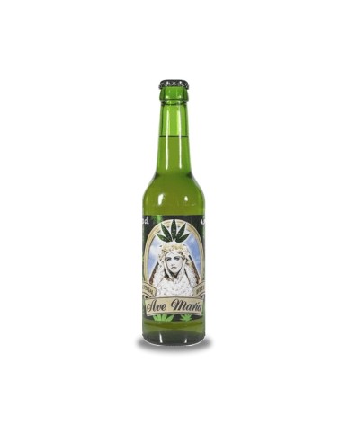 Ave María Cannabis Special Beer. Cerveza de baja fermentación y de tipo Herbal / Spiced Beer, aromatizada con cáñamo y elaborad