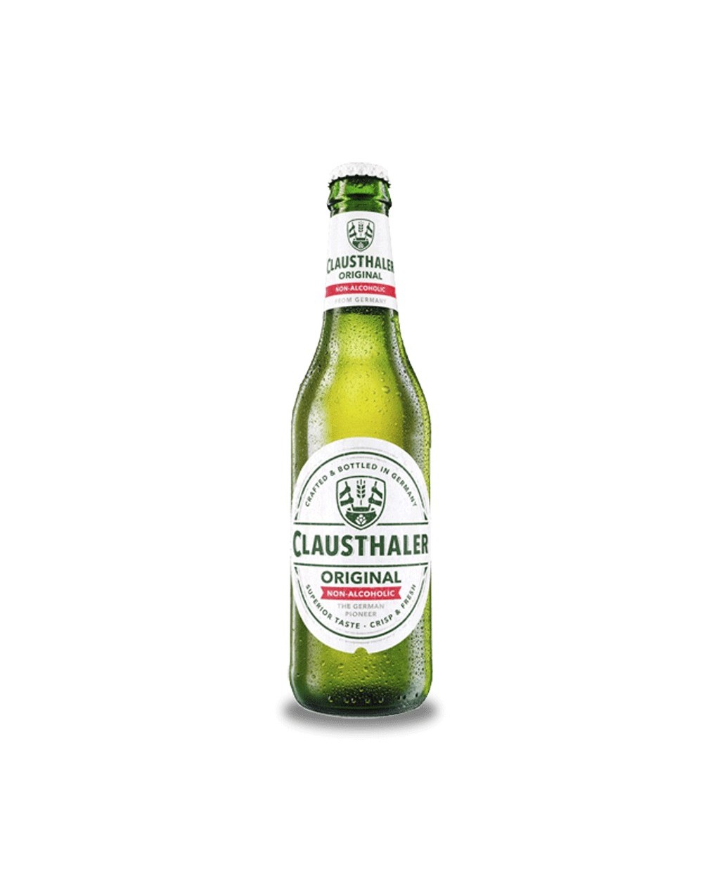 Clausthaler Original Sin Alcohol 33 cl. Cerveza sin alcohol suave y refrescante que respeta la Ley de la Pureza Alemana. Es apt