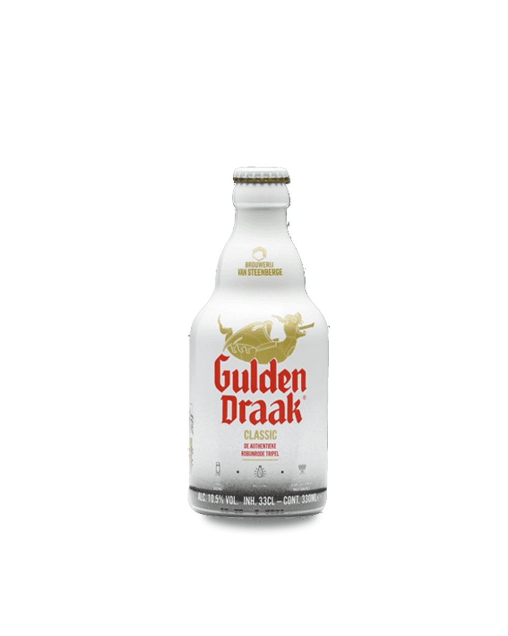 Gulden Draak Classic 33 cl. Cerveza triple belga de tipo Strong Dark Ale, de color oscuro, con notas a caramelo, malta tostada 