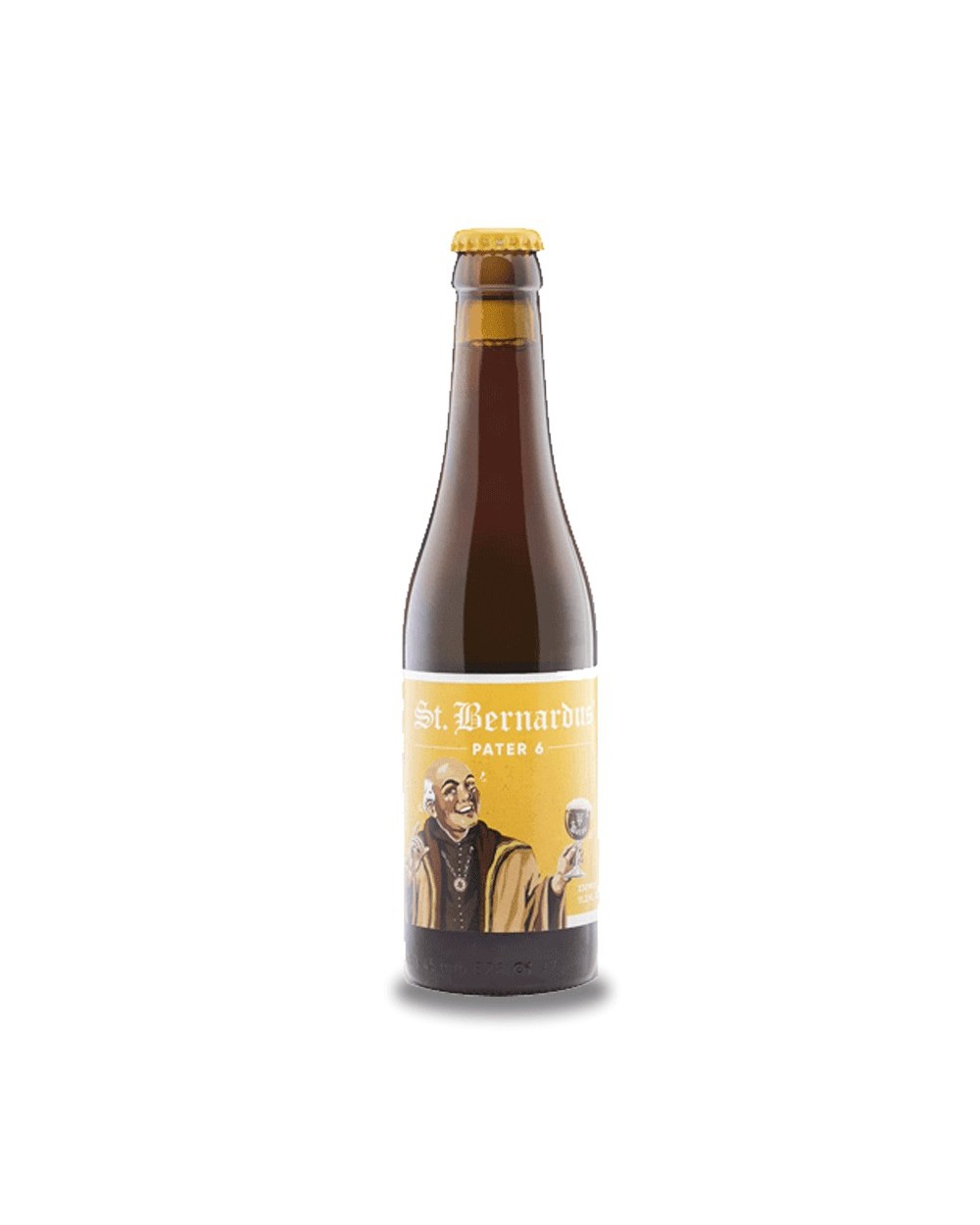 St. Bernardus Pater 6 33 cl. Cerveza belga de abadía de estilo Abbey Dubbel de alta fermentación y con segunda fermentación en 