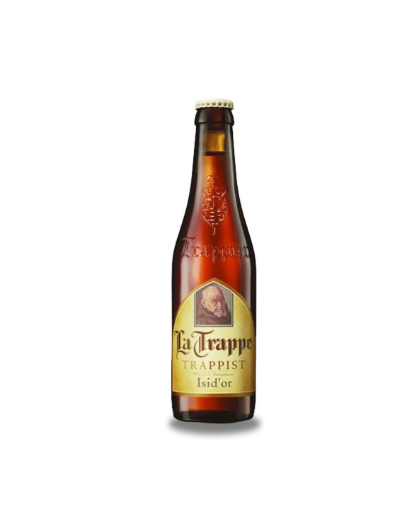 La Trappe Trappist Isid'or 33 cl. Auténtica cerveza trapense holandesa elaborada para celebrar el 125 aniversario de La Trappe.