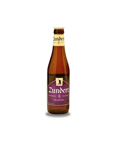 Zundert 8 Trappist Triple 33 cl. Auténtica cerveza trapense holandesa de alta fermentación con segunda fermentación en botella.