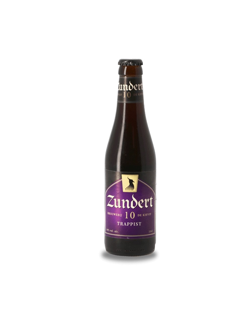 Zundert 10 Trappist Quadruple 33 cl. Auténtica cerveza trapense holandesa elaborada mediante alta fermentación y segunda fermen