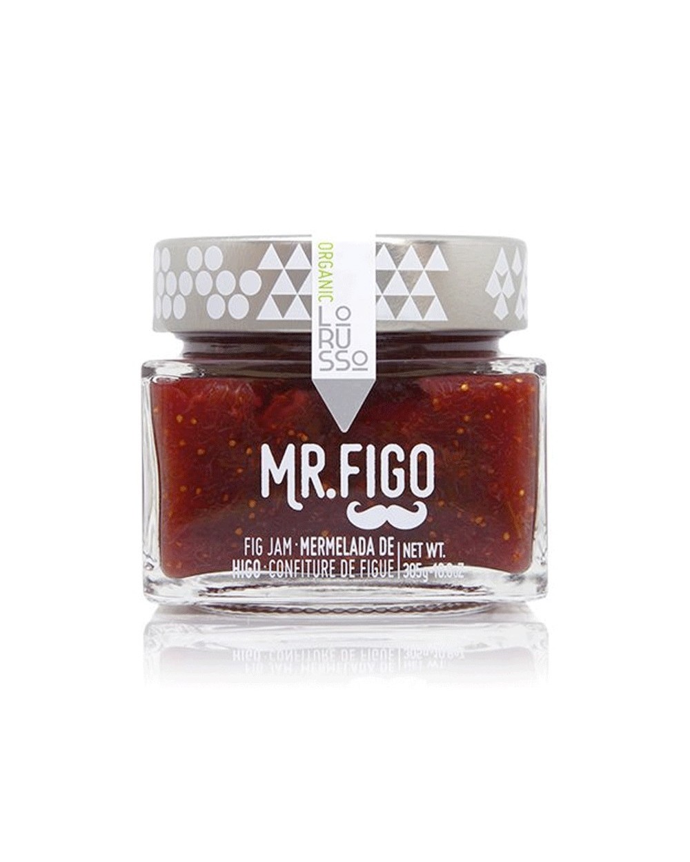 Mermelada Extra Ecológica De Higo Mr Figo elaborada con 85% de fruta y contenido reducido de azúcar.