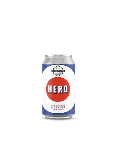 Basqueland Hero Hazy Ipa Sin 0,5% Lata 33 Cl