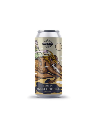 Basqueland Hold Your Horses Hazy Ipa 5,8% Lata 44C