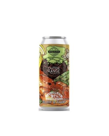 Basqueland Surf&Turf West Coast Ipa 6,6% Lata 44Cl