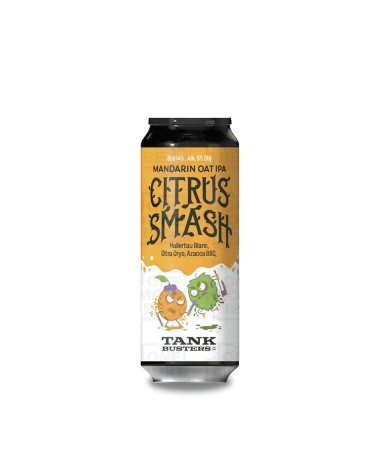 Tankbusters Citrus Smash Mandarin Oat Ipa 5% Lat50