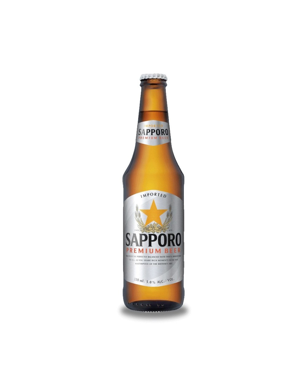 Lager japonesa de sabor suave, refrescante y ligeramente amargo. Se elabora de forma tradicional con lúpulos muy aromáticos, ar