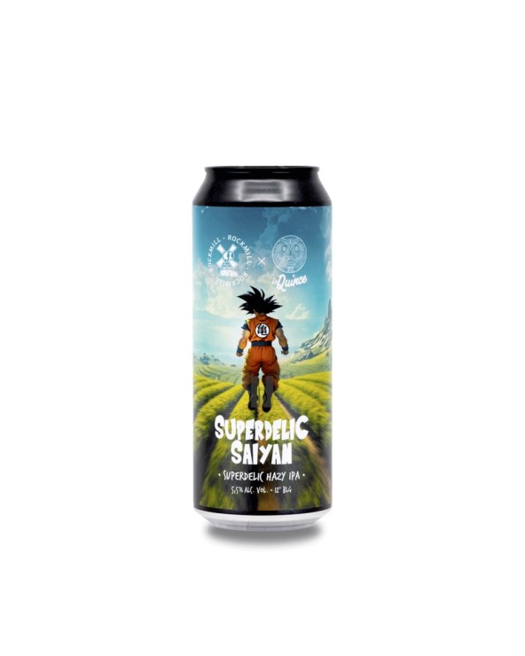 Cerveza artesana de estilo NEIPA elaborada por La Quince en colaboración con Browar Rockmill