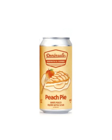 Cerveza White Peaches Pie Lata 44 Cl