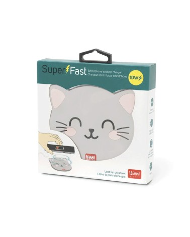 CARGADOR INALÁMBRICO PARA SMAR - SUPER FAST - KITTY