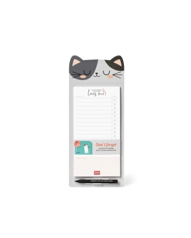 BLOC DE NOTAS MAGN 60 FOLIOS - DON'T FORGET - KITTY