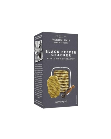 Verduijn'S Crackers Con Pimienta Y Sal 75G