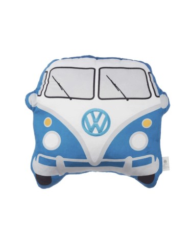 Cojín con Forma - Caravana Volkswagen VW T1 Camper - Azul