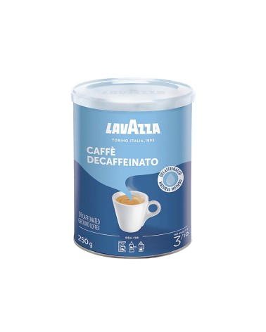 Lata 250 Grs Café Molido Lavazza Decaffeinato